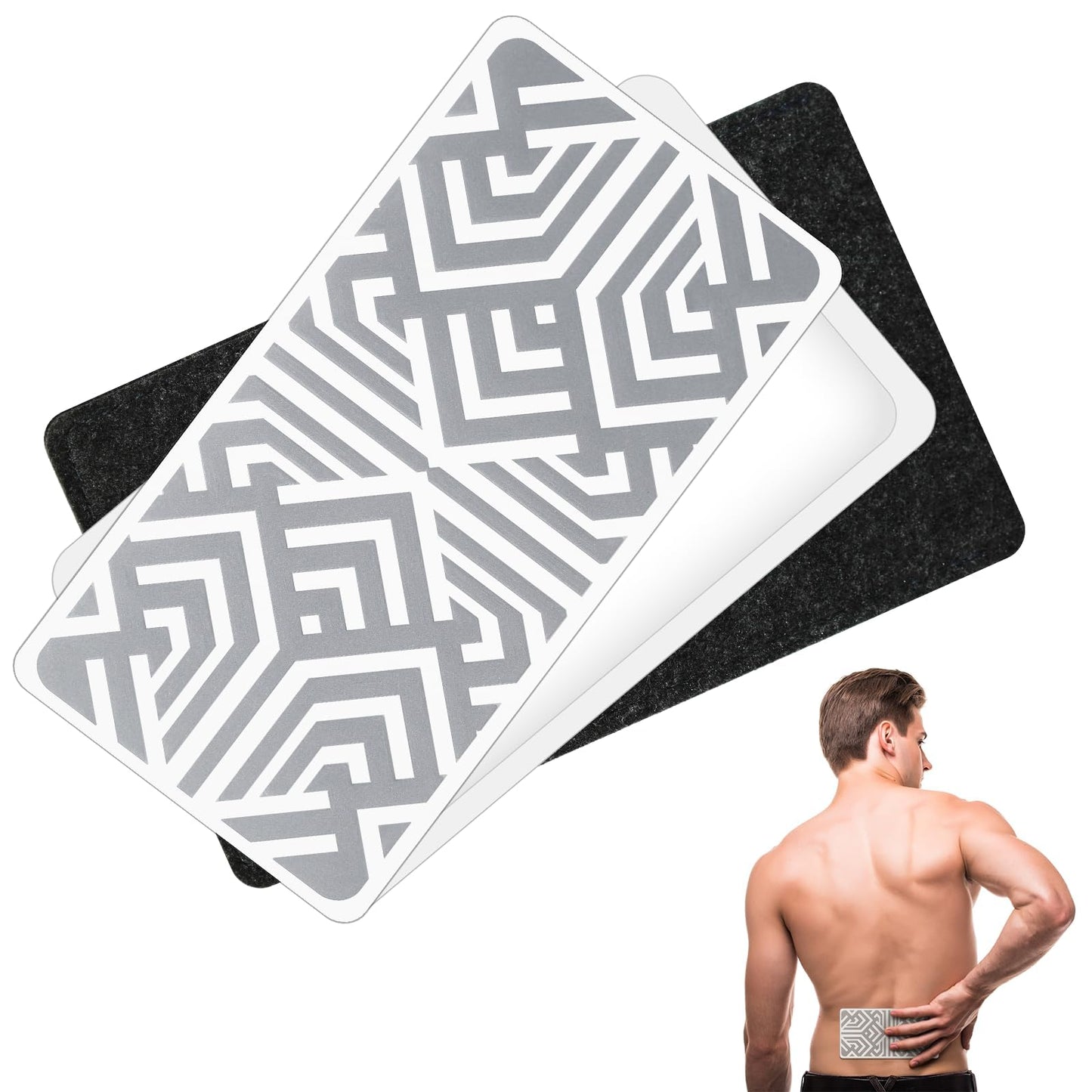 Reusable Pain Relief Patches for Sore Muscle, Includes 3 Adhesives, 1 Patch & 1 Carry Bag, Pain Patches for Neck, Back,Foot, Knee etc, Large&Fast Acting, Easy Adhesive Application Pain Patch-0304 SKAYAHBuy Supplements Australia