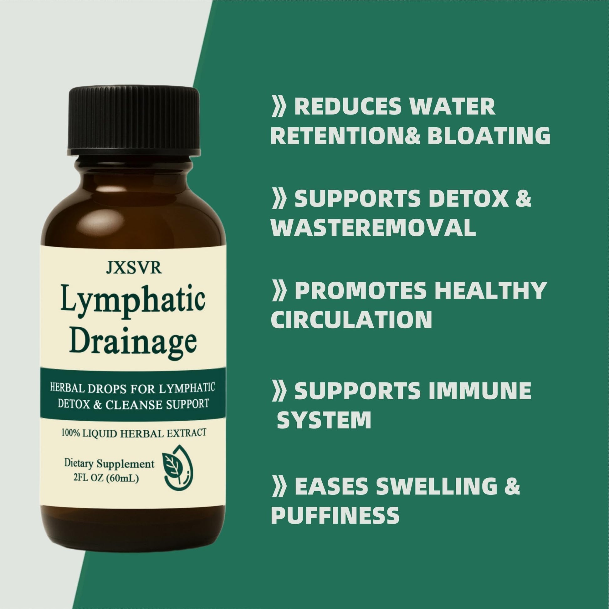 Nuflos Lymphatic Drainage Drops, Lymphatic Drainage Massager& Supplements, 2 Fl. Oz-Herbal Blend-Lymph System Support, Lymphatic Drainage, Immune System & Detox VOSETOKELA buy supplements Au