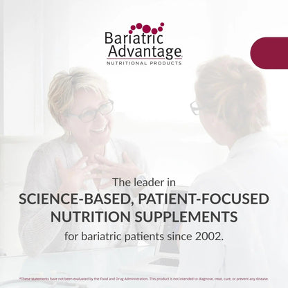 Bariatric Advantage Chewable Ultra Solo with Iron - Once-Per-Day Daily Multivitamin - for Bariatric Surgery Patients - Thiamin, Vitamin A & More Bariatric Advantage