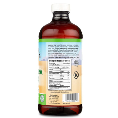 Lily of the Desert Organic Aloe Vera Juice – Inner Fillet, 16 fl oz