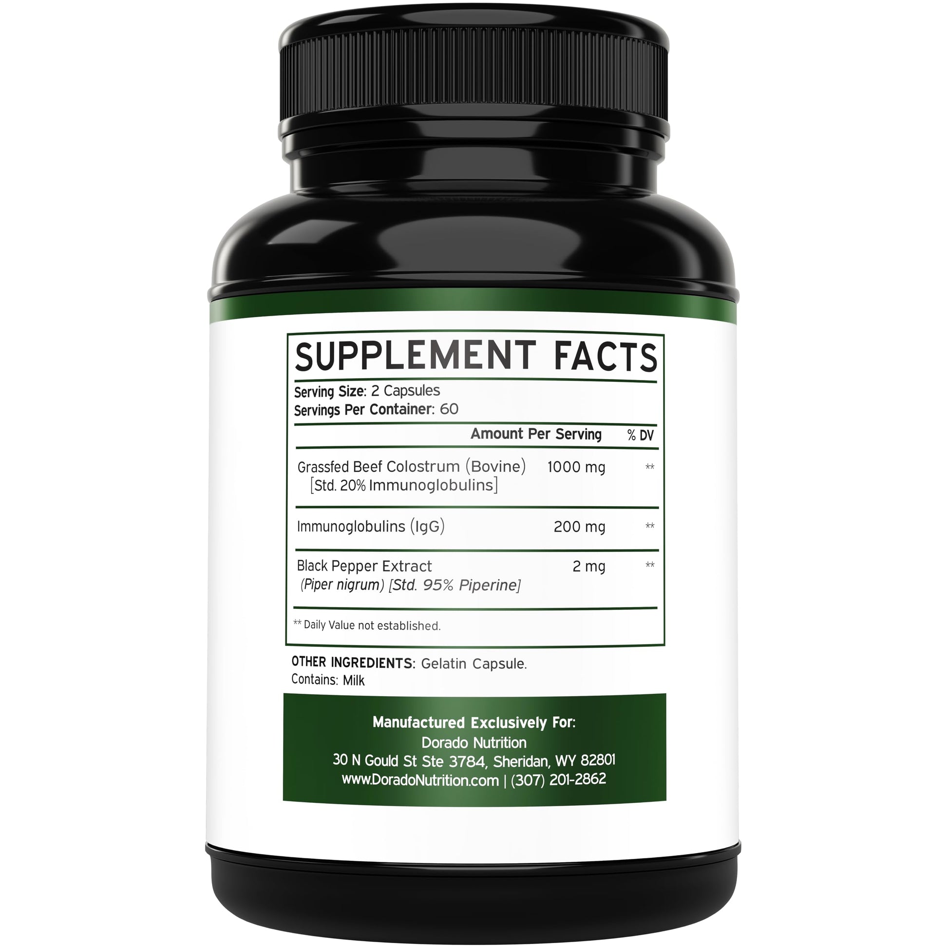 Colostrum (120 Count) Bovine Colostrum Capsules Supplement and Supergreens (60 Gummies) Superfood for Immunity Support with Greens Supplements with 8 Ingredient Power Blend - Vegan Safe & Made in USA DORADO NUTRITION buy supplements Au