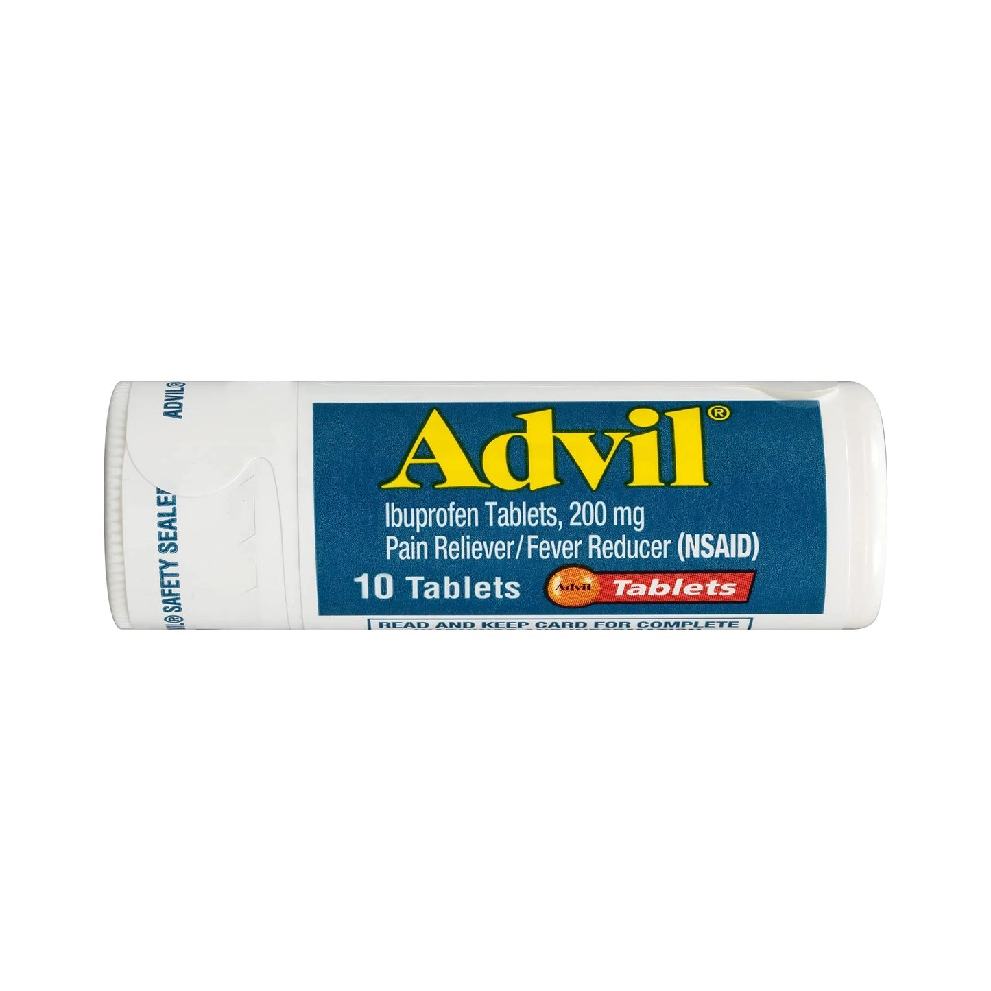 Advil Pain Reliever and Fever Reducer, Pain Relief Medicine with Ibuprofen 200mg for Headache, Backache, Menstrual Pain and Joint Pain Relief - 10 Coated Tablets AdvilBuy Supplements Australia