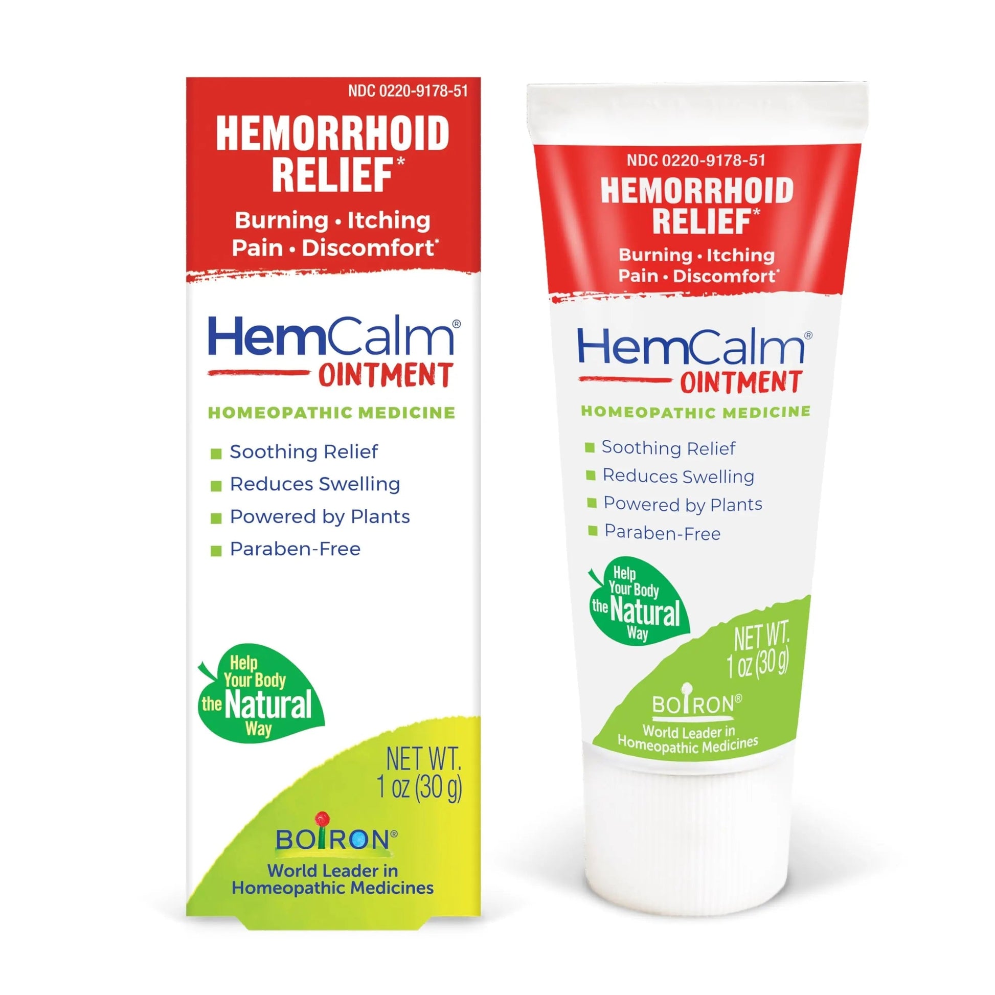 Boiron HemCalm Ointment for Hemorrhoid Relief of Pain, Itching, Swelling or Discomfort - 1 oz BoironBuy Supplements Australia