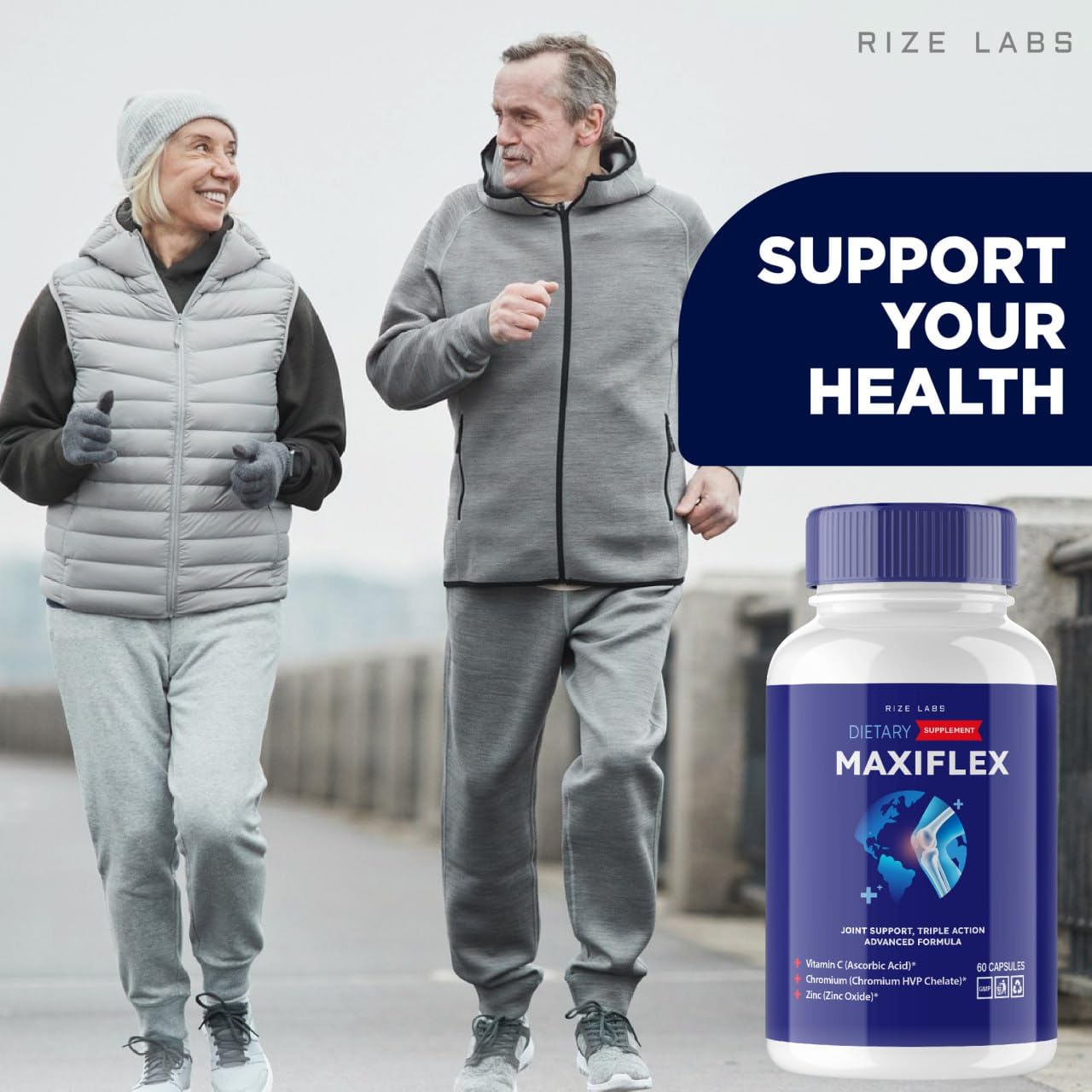 rize labs -Mexiflax All Natural Suppplement, Capsules for Joint Support, Pills for Mobility and Flexibility, Advanced Formula Supplement, Triple Action (120 Capsules) rize labsBuy Supplements Australia