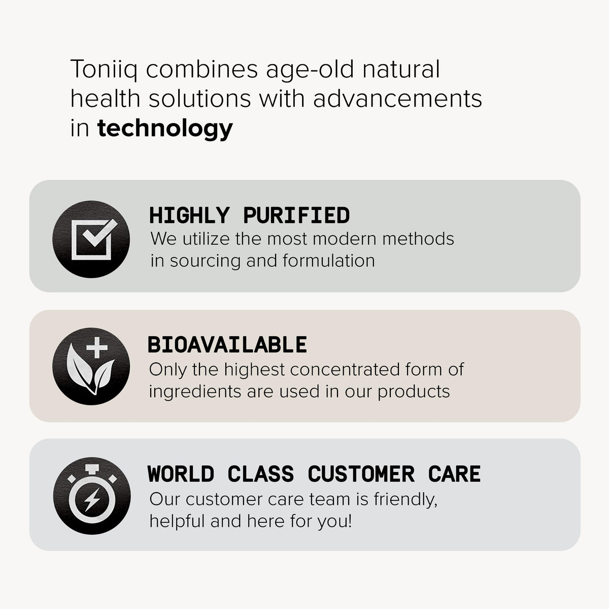 Toniiq 1300mg NAC - 4 Month Supply - Min. 98%+ Tested Purity - Ultra High Strength Bioavailable NAC Cysteine Supplement - 240 Vegetarian N Acetyl Cysteine