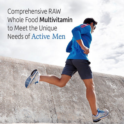 Garden of Life Vitamin Code Whole Food Multivitamin for Men - 120 Capsules, Vitamins for Men, Fruit & Veggie Blend and Probiotics for Energy