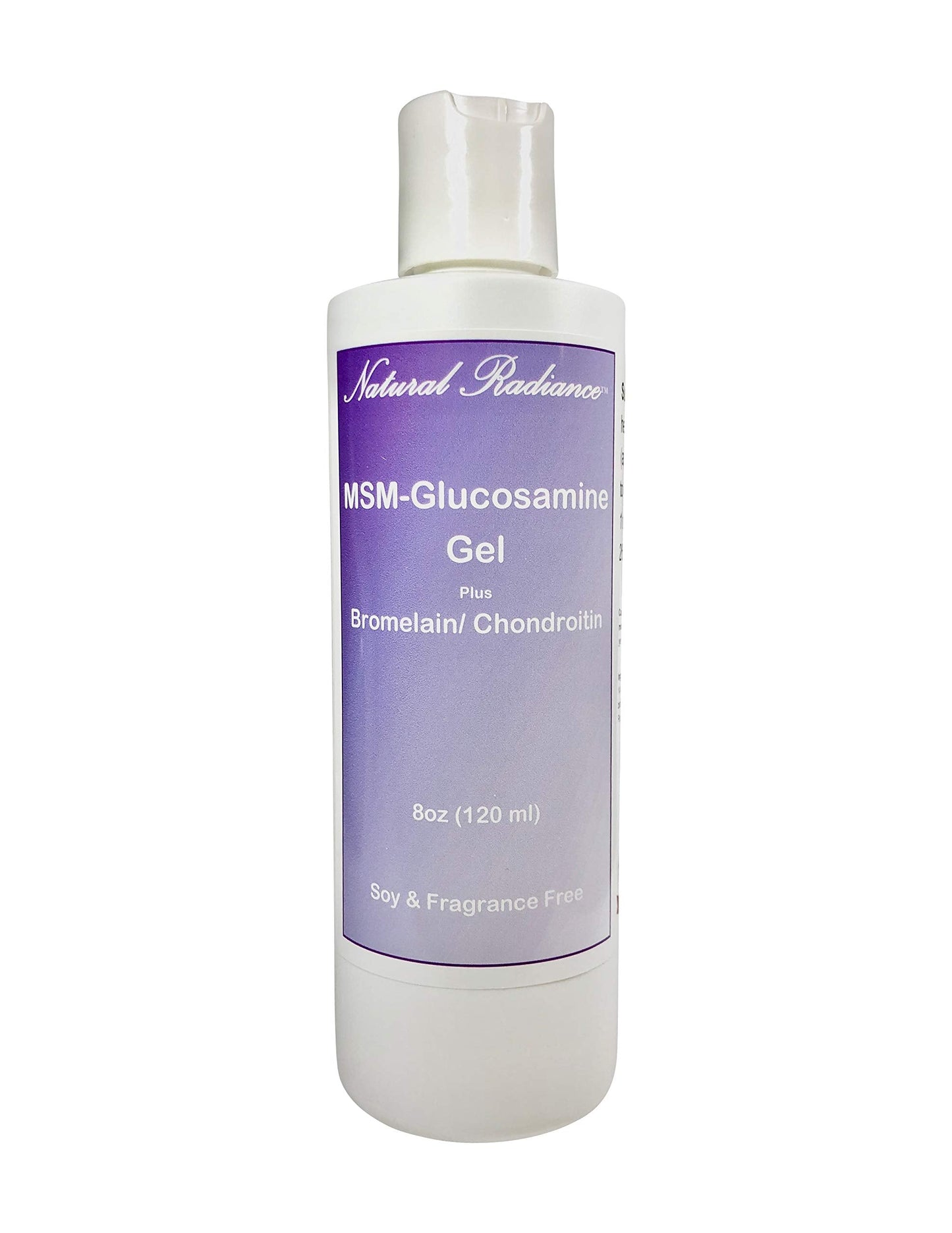 Natural Radiance MSM Plus - Glucosamine Bromelain and Chrondroitin 8 oz. Bottle - Oderless Natural RadianceBuy Supplements Australia