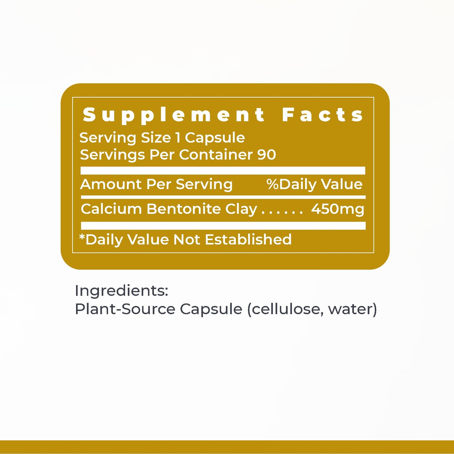 Premier Research Labs Medi-Clay-FX: Bentonite Clay Capsules for Detoxification | Food Grade Smectite Supplement | Absorb Toxins, Supports Cellular Health and Mold Detox - 90 Capsules Premier Research LabsBuy Supplements Australia