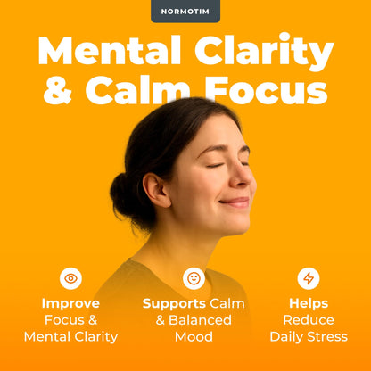 Calm & Focus Support – Lithium Ascorbate 5mg Fast-Dissolve Tablets with Vitamin C, B1 & B6 – Non-Drowsy Cognitive & Memory Support