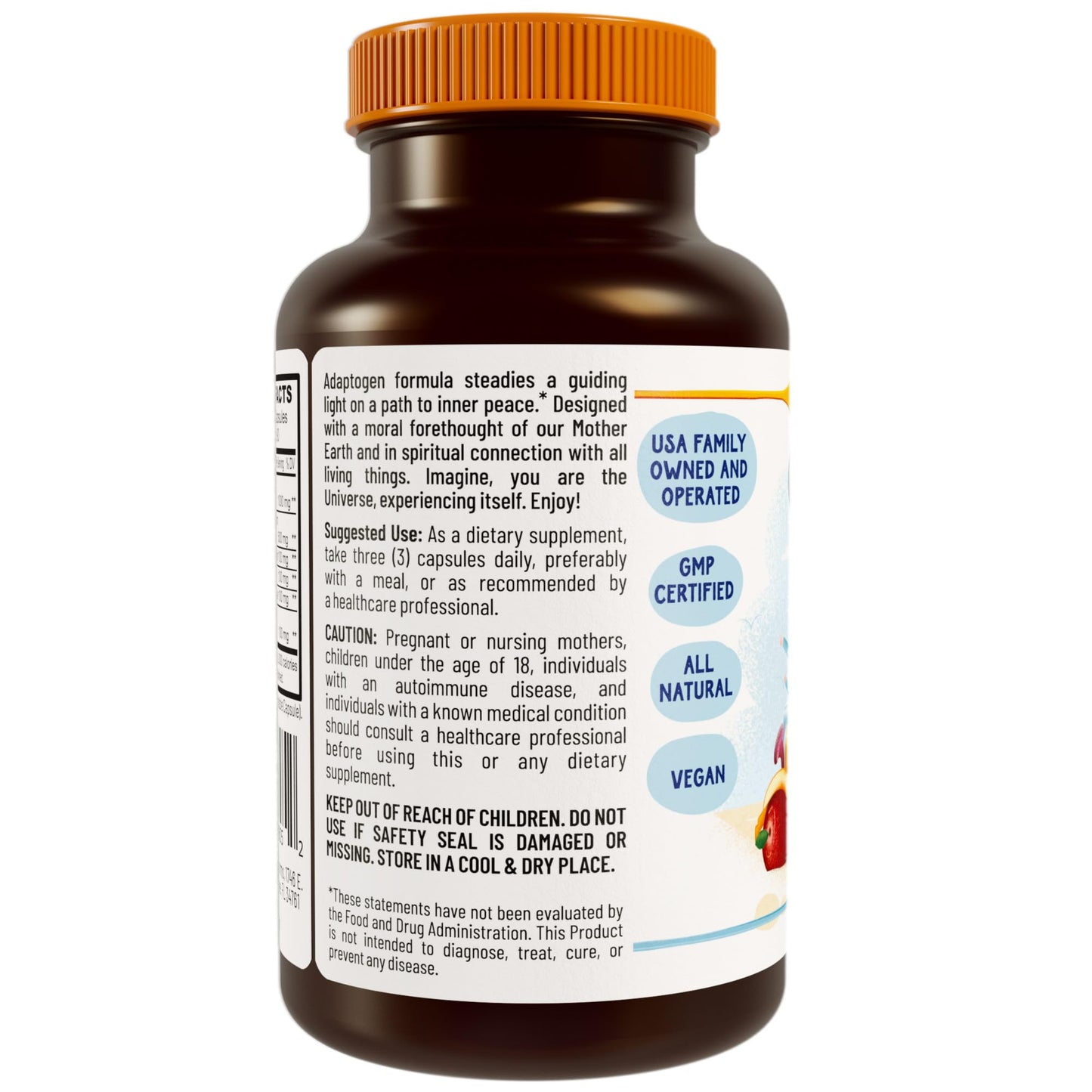 Hippie Farms Stress, Mood, Energy Support - Ashwagandha Root, Lion's Mane & More - Good Vibrations Blend Hippie FarmsBuy Supplements Australia