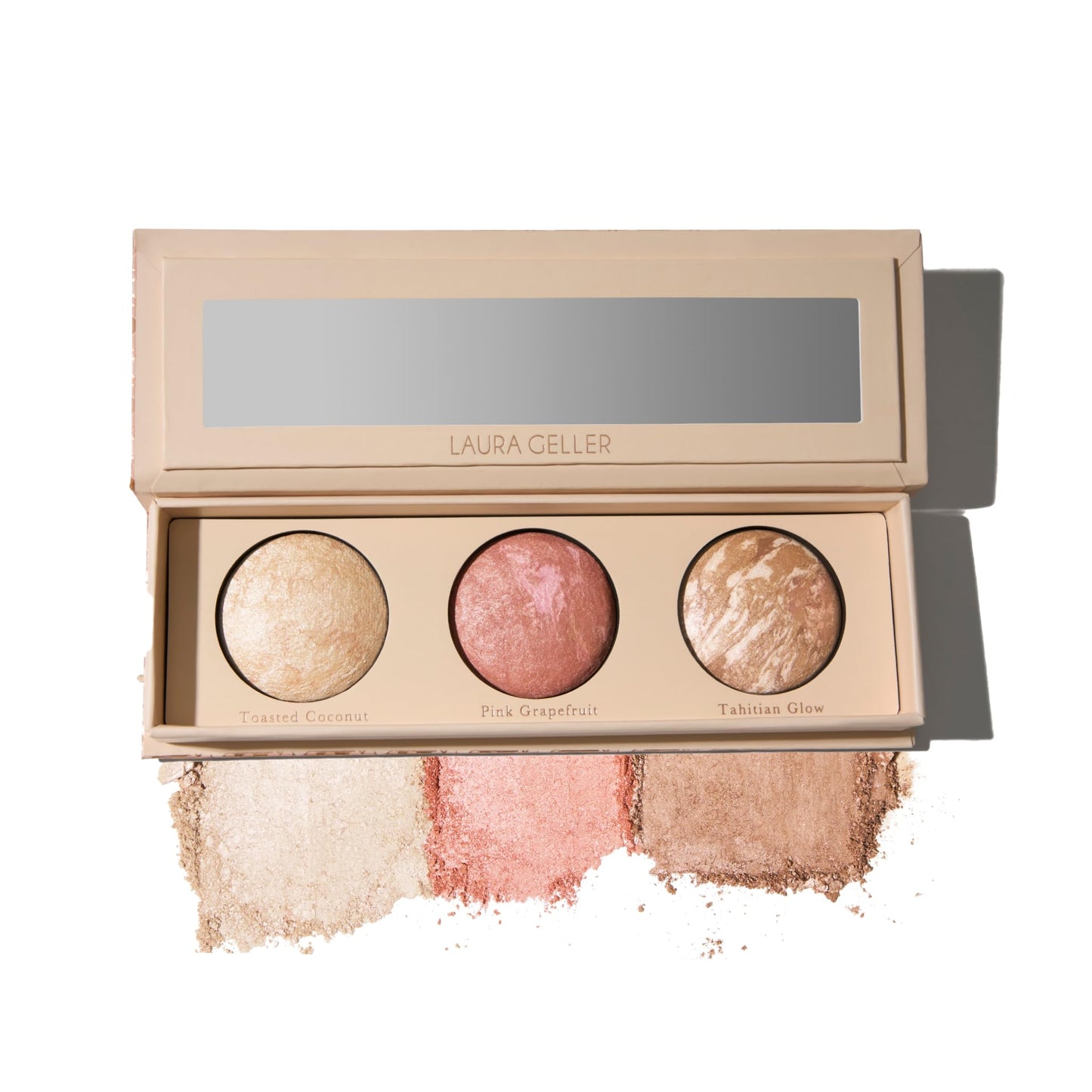 LAURA GELLER NEW YORK Geller's Greatest Lift-n-Glow Baked Trio Palette - Highlighter, Blush, Bronzer - All Skin Tones LAURA GELLER NEW YORKBuy Supplements Australia