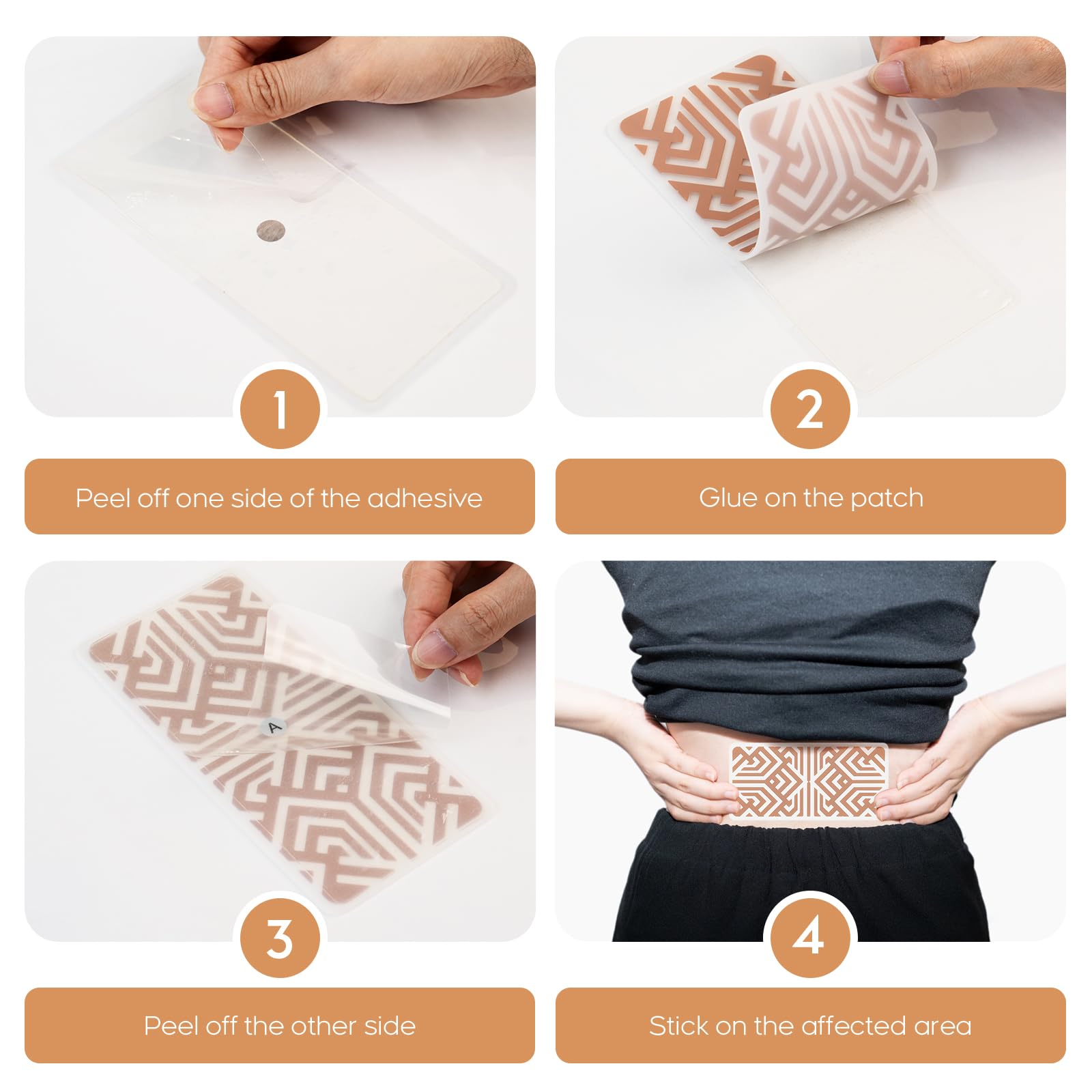 XAYIUIYAX Menthol Pain Patches, Cooling Pain Relief for Sore Muscle Relief - Includes 3 Adhesives, 1 Patch & 1 Carry Case - Relief Back, Shoulder & More - 3.03" × 6.30" - 0327 XAYIUIYAXBuy Supplements Australia