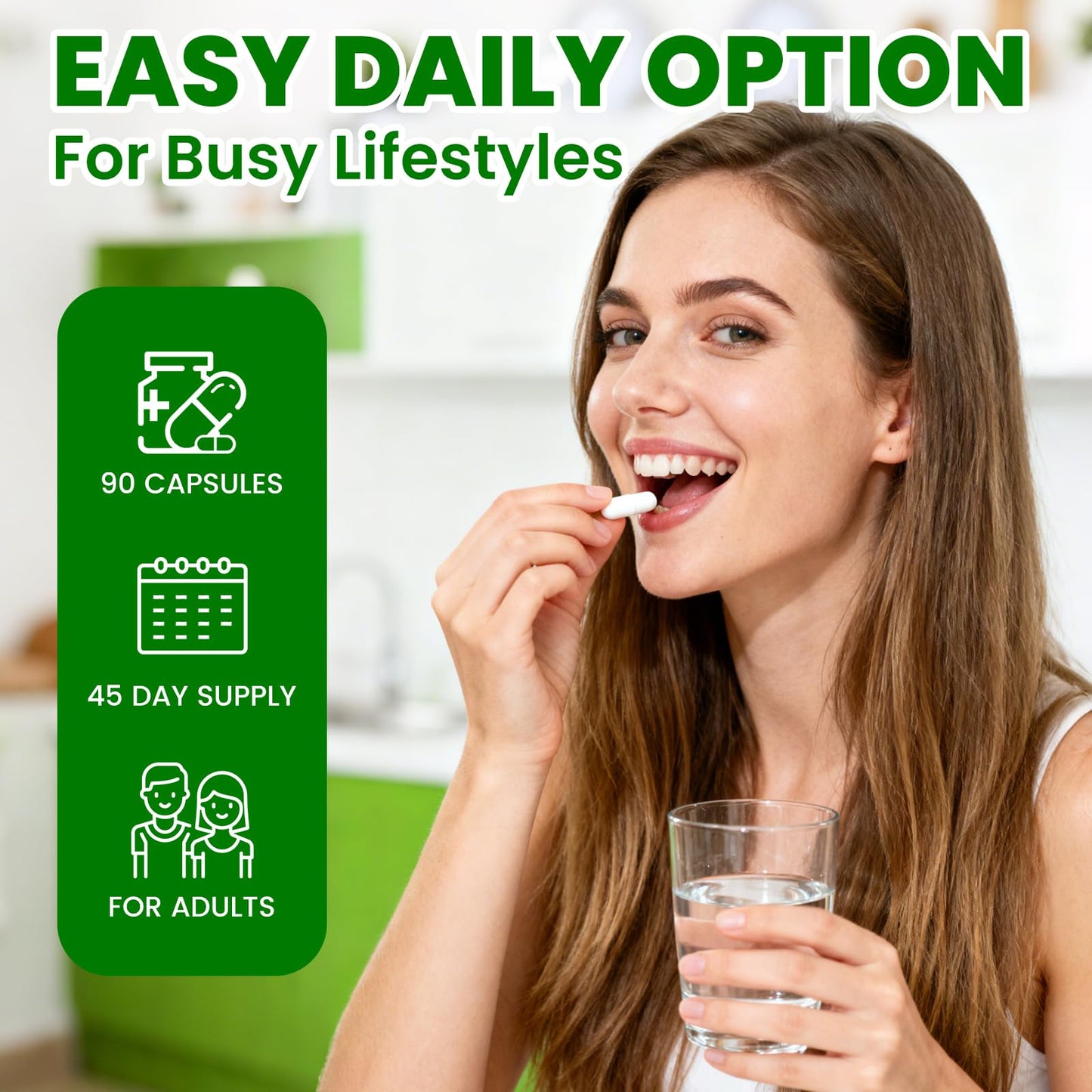 SEPT YAN Gut Health Supplement with Prebiotics, Postbiotics & Probiotics for Digestive Health for Women & Men, 80 Billion CFU Probiotics for Gut and Digestion