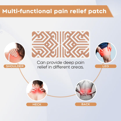 XAYIUIYAX Menthol Pain Patches, Cooling Pain Relief for Sore Muscle Relief - Includes 3 Adhesives, 1 Patch & 1 Carry Case - Relief Back, Shoulder & More - 3.03" × 6.30" - 0327 XAYIUIYAXBuy Supplements Australia