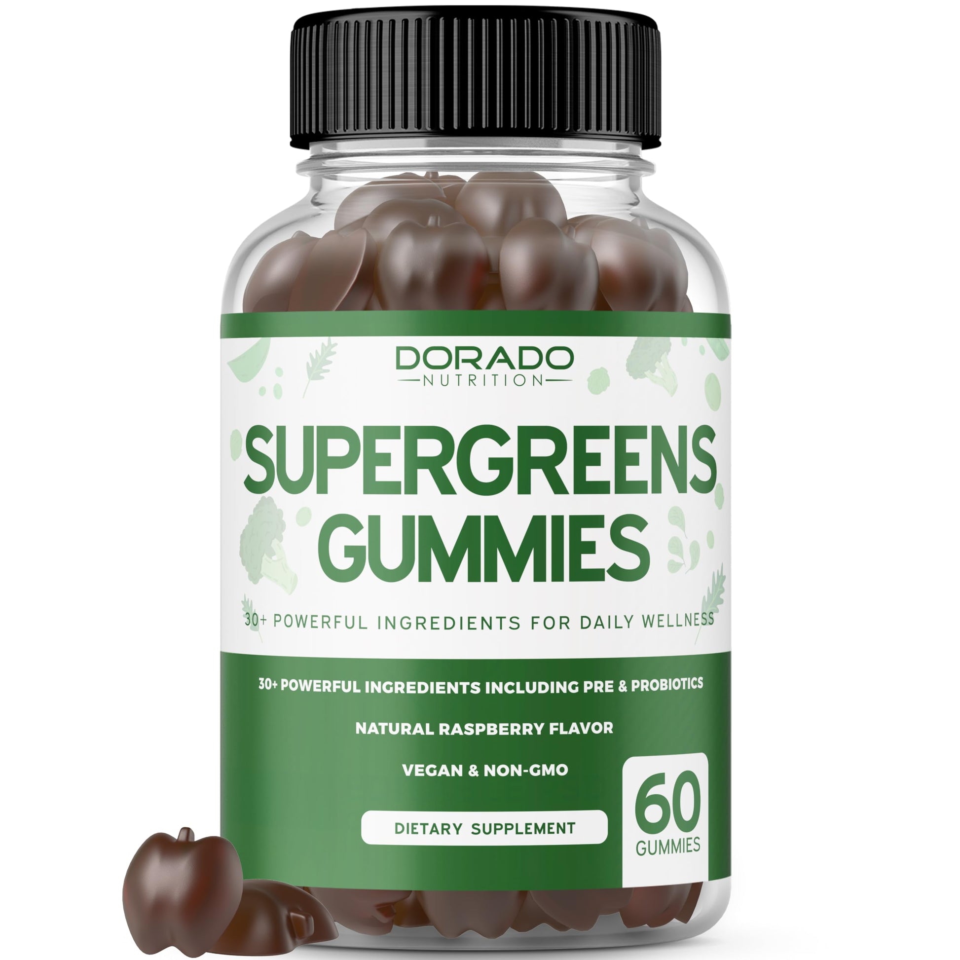 Colostrum (120 Count) Bovine Colostrum Capsules Supplement and Supergreens (60 Gummies) Superfood for Immunity Support with Greens Supplements with 8 Ingredient Power Blend - Vegan Safe & Made in USA DORADO NUTRITION buy supplements Au