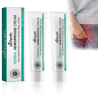 KANBHE Hemorrhoid Cream, Herbal Hemorrhoid Cream, Natural Hemorrhoid Ointment, for Men and Women Hemroid Creams (2PCS) KANBHEBuy Supplements Australia