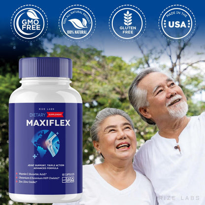 rize labs -Mexiflax All Natural Suppplement, Capsules for Joint Support, Pills for Mobility and Flexibility, Advanced Formula Supplement, Triple Action (120 Capsules) rize labsBuy Supplements Australia