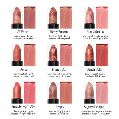 LAURA GELLER NEW YORK Italian Marble Sheer Lipstick - Berry Vanilla - Hydrating & Lightweight - Vitamin E & Caster Seed Oil - Cream Finish LAURA GELLER NEW YORKBuy Supplements Australia