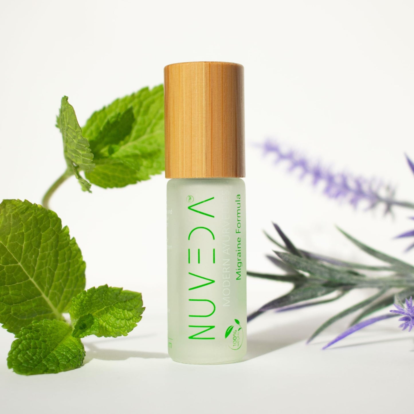 NUVEDA® Advanced Migraine Formula - All Natural Headache Stick | Modern Ayurvedic, Roll On Stick | Therapeutic Grade Essential Oil Aromatherapy | Made in USA NUVEDABuy Supplements Australia