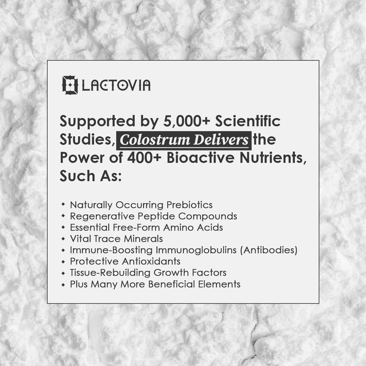 LACTOVIA Bovine Colostrum Powder | Grass-Fed Organic Colostrum Supplement | Gut & Immune Health Support | Raw, Unflavored | Keto, Gluten & Fat-Free | for Women & Men LACTOVIABuy Supplements Australia