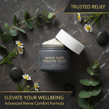 Nerve Care Healing Salve, Professional Neuro-Relief Cream - Use on Feet, Hands, Legs, and Joints to Calm Uncomfortable Sensations, 3.53 oz TACOHOBuy Supplements Australia
