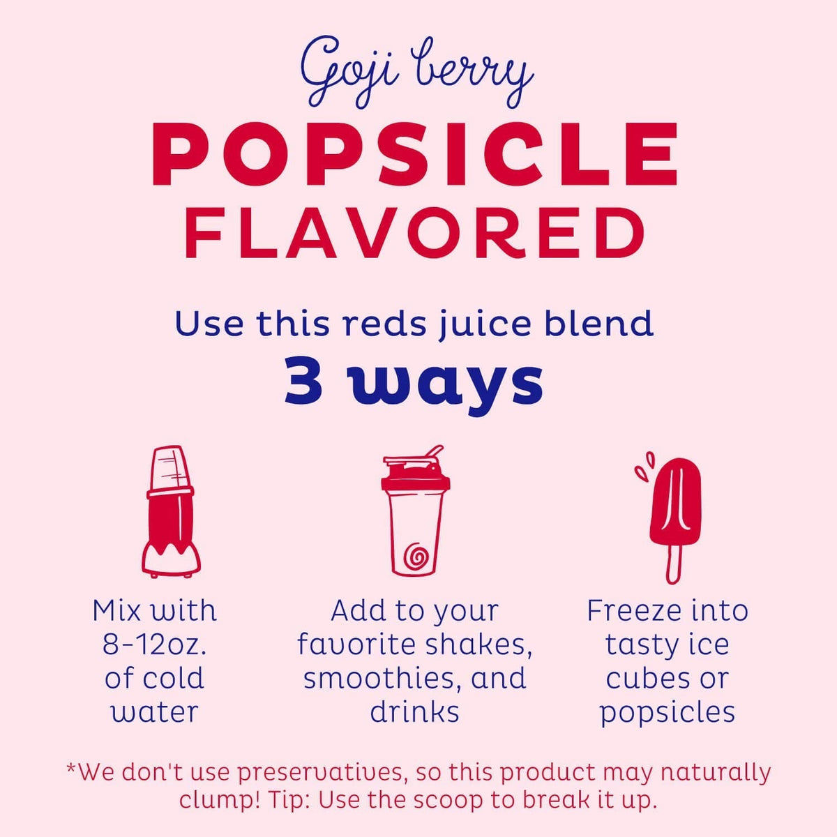 KOS Reds Superfood Powder for Antioxidants - USDA Certified Organic Beet Root, Goji Berries, Acai, Pomegranate, Coconut Water & Digestion Enzymes- Goji Berry Popsicle Flavor Juice Mix - 28 Servings KOS buy supplements Au