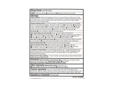 Cystex Plus Urinary Pain Relief Tablets 40 ea (Packs of 2) CystexBuy Supplements Australia