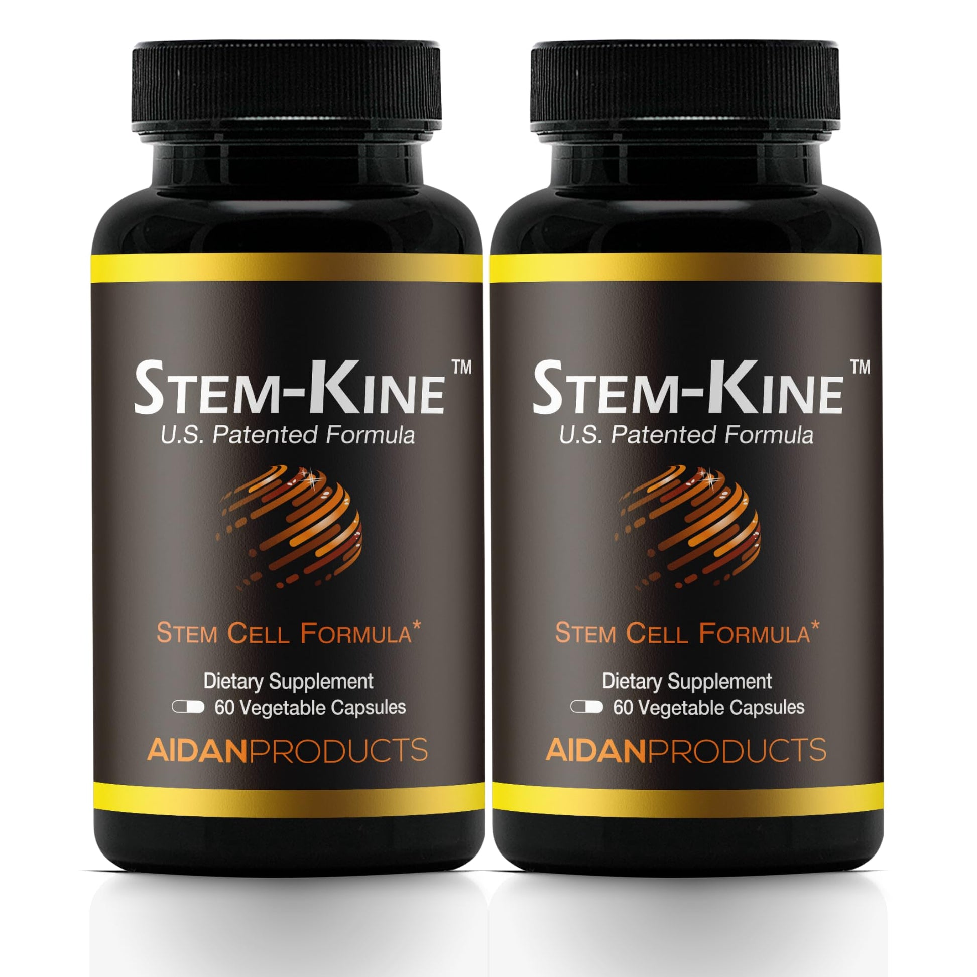 Aidan Products Stem-Kine Stem Cell Supplements, Clinically Proven to Increase Circulating Stem Cells, Pack of 2, Promoting Healing and Anti-Aging, 2 Pack of 60 Capsules Each Aidan ProductsBuy Supplements Australia