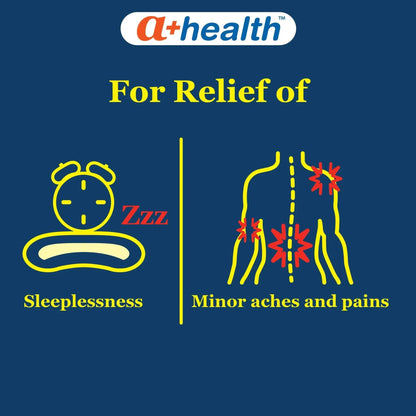 A+Health Ibuprofen PM Softgels, Pain Reliever/Nighttime Sleep Aid (NSAID), Ibuprofen 200mg and Diphenhydramine Hydrochloride 25mg, 120 Count A+HealthBuy Supplements Australia