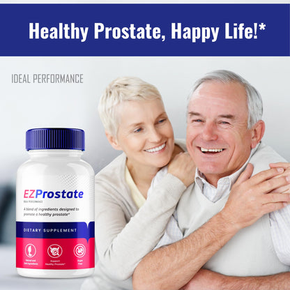 EZ Prostate Capsules, EZ Prostate Pills - Official EZ Prostate Supplement Pills - Maximum Strength Advanced All Natural Formula, EZProstate Health Men Pastillas Reviews (2 Pack) IDEAL PERFORMANCEBuy Supplements Australia