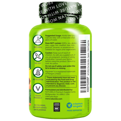 NATURELO Mens Multivitamins for Men 50+ - One Daily Multivitamin for Men with Vitamins, Minerals & Organic Whole Foods, Boost Energy & Health, Non-GMO, 60 Vegetarian Capsules NATURELOBuy Supplements Australia