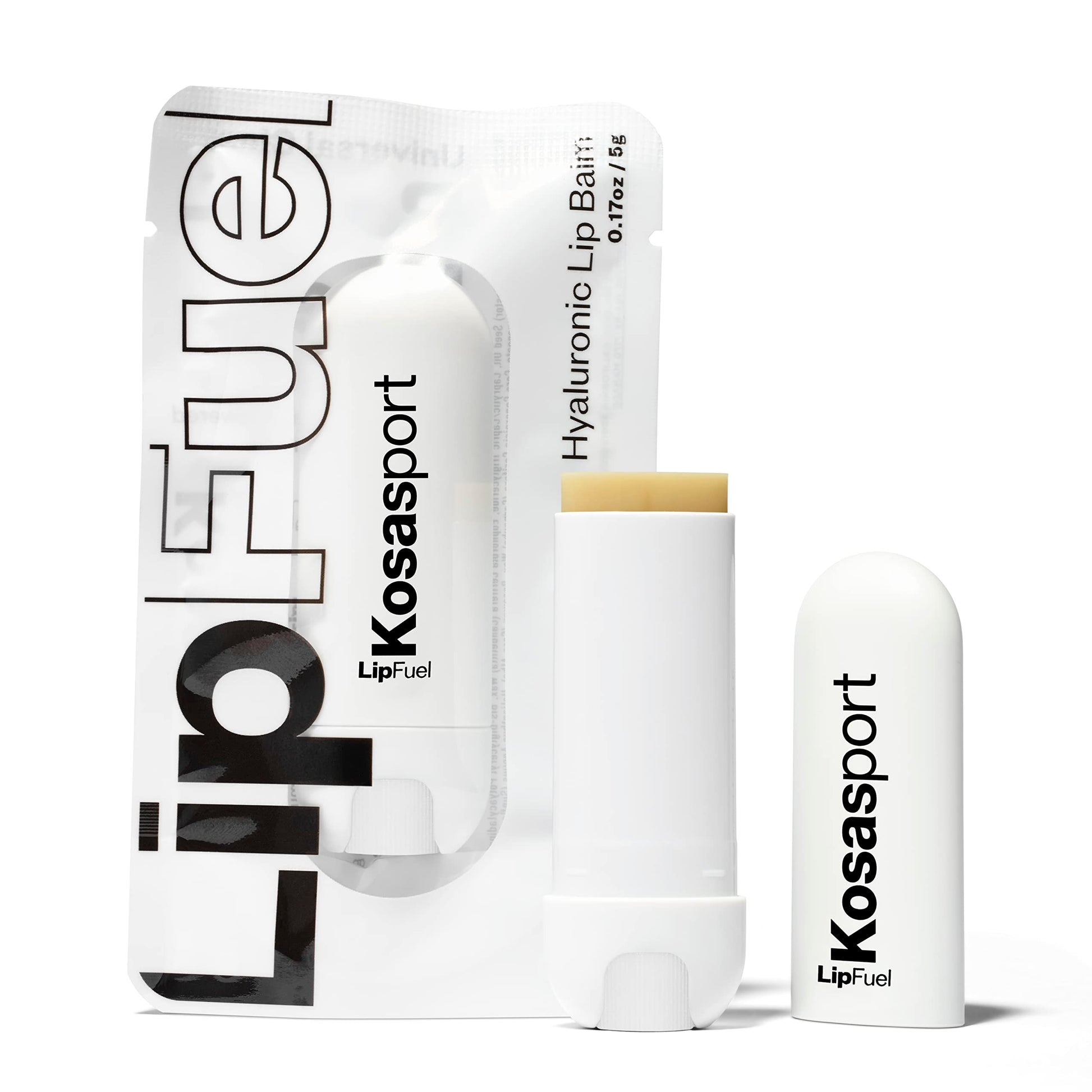Kosas Lipfuel Hyaluronic Active Sport Lip Balm - Hydrates, Energizes and Protects - Natural Lip Treatment and Care (Baseline) KosasBuy Supplements Australia