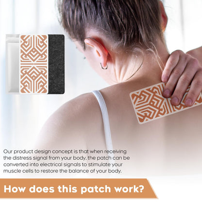 XAYIUIYAX Menthol Pain Patches, Cooling Pain Relief for Sore Muscle Relief - Includes 3 Adhesives, 1 Patch & 1 Carry Case - Relief Back, Shoulder & More - 3.03" × 6.30" - 0327 XAYIUIYAXBuy Supplements Australia