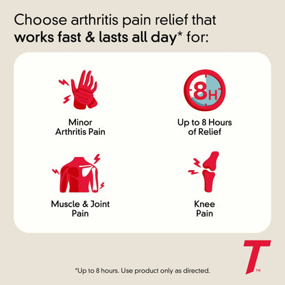 Tylenol Acetaminophen 650 mg Extended Release Caplets, Fast, Strong Pain Relief, 8 Hour Arthritis Pain Relief, Joint Pain Reliever & Fever Reducer, Long-Lasting Relief, Oral Medicine, 225 Count TylenolBuy Supplements Australia