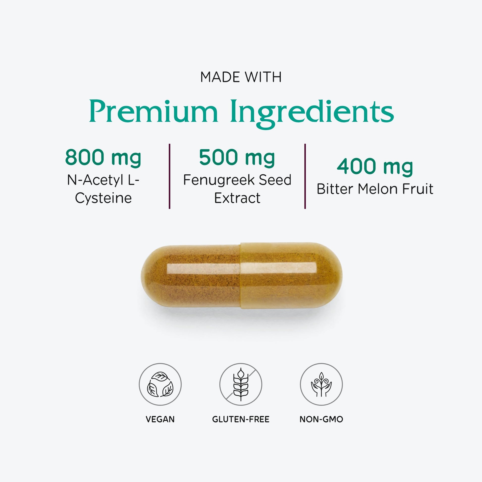 Vitanica Metabolic Manager - Herbal Supplement to Support Healthy Metabolic Response - Dietary Supplement with Vitamin D - Vegan Antioxidant Supplement - 120 Capsules VitanicaBuy Supplements Australia