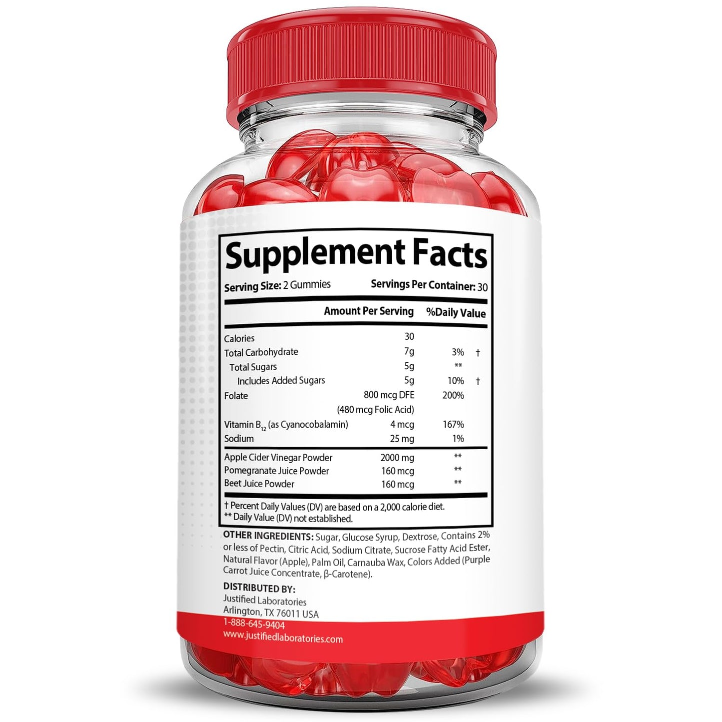 Justified Laboratories (5 Pack) Vital Pump XL Extreme 2000MG Performance Gummies Vital PumpXL Advanced Formula Formulated with Beet Juice ACV Pomegranate Powder B12 Vegan Non GMO 300 Gummys Justified Laboratories buy supplements Au