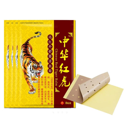 Tiger Patches Balm for Muscle & Joint Relief- Tiger Patch for Knee Neck, Back- 32 Pcs (4 Packs of 8) - Easy to Use MesayraBuy Supplements Australia
