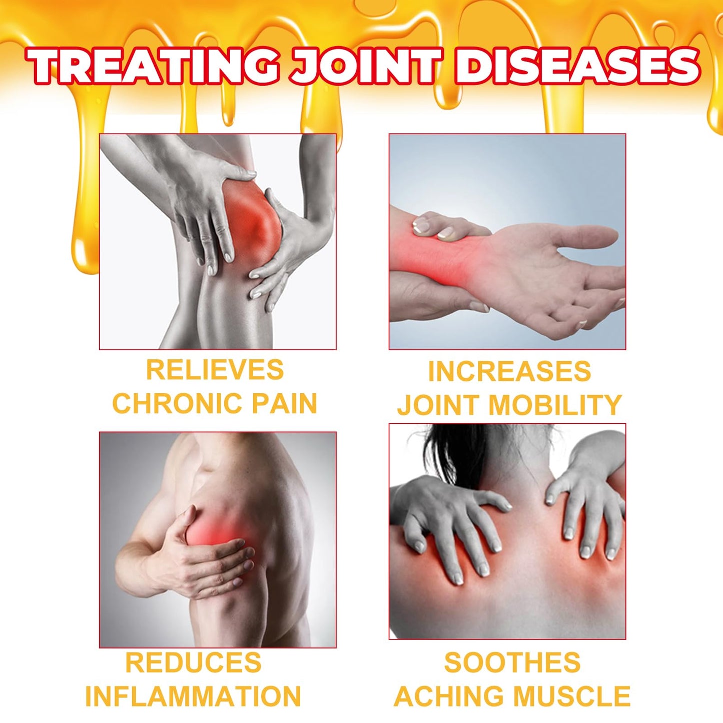 JOYVOIDX Joint & Knee Comfort Cream with Bee Venom and Cassia Flower, Formulated with Glucosamine for Flexibility and Mobility, 0.71oz JOYVOIDXBuy Supplements Australia