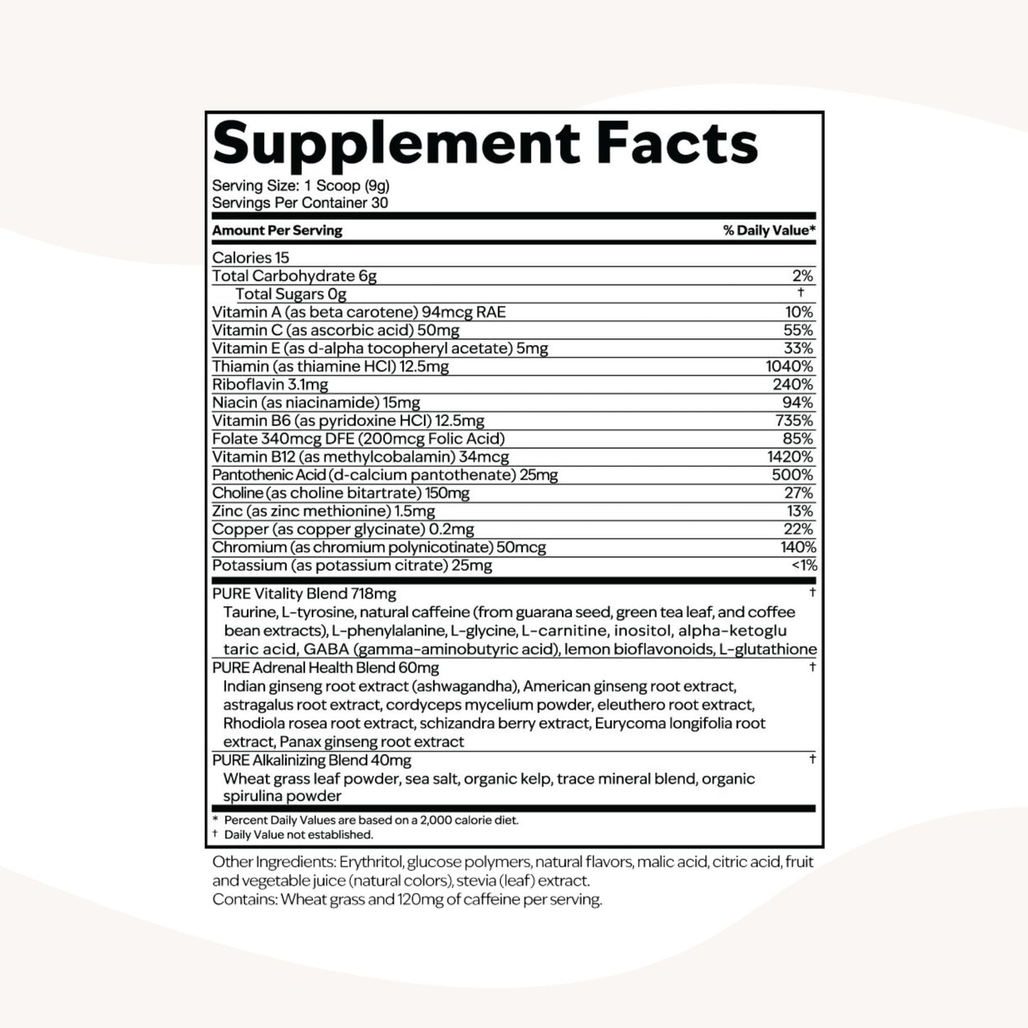 PURE Focus + Energy Tub Drink Mix | Natural Caffeine & Antioxidants from Botanicals | Supports Alertness, Clarity & Energy | Zero Sugar, No Artificial Sweeteners | 9.5 oz | Watermelon Flavor PUREBuy Supplements Australia