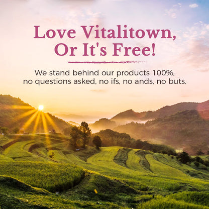 Vitalitown Probiotics for Women 120 Billion CFUs, 30 Strains, with Prebiotics & Digestive Enzymes & Cranberry, Gut & Vaginal Health, Vegan 30