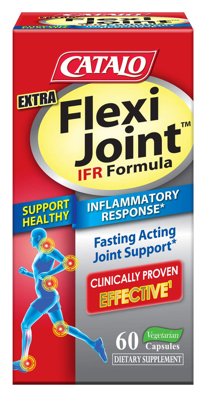 CATALO Extra FlexiJoint IFR Formula – with Meriva Turmeric Phytosome, ApresFlex & Casperome Boswellia – 60 Capsules CATALOBuy Supplements Australia