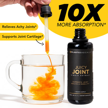Juicy Joint by Plants Basically – Joint Support Supplement for Mobility, Relief & Recovery |