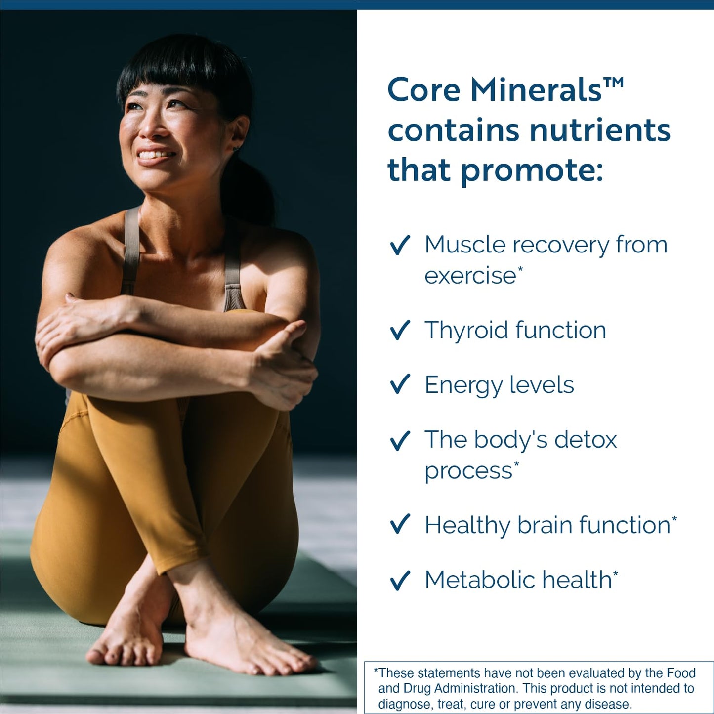 Researched Nutritionals Core Minerals - Daily Trace Minerals Supplement - Iron-Free Blend with Vitamin D3, Magnesium Glycinate & Iodine for Thyroid, Bone & Metabolic Support (120 ct) Researched Nutritionals buy supplements Au