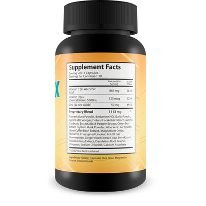 True You Health Spikey VX Support Formula - Our Best Spike Support Formula for Immune System Detox - Daily Zinc Immunity Capsules Vitamin C Immune Boost - Feel The Wellness Spike Detox The Wellness True You HealthBuy Supplements Australia