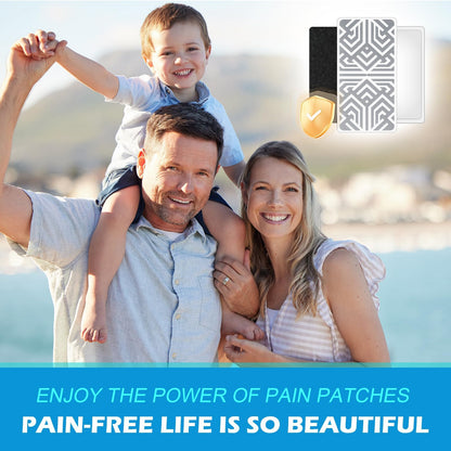 Reusable Pain Relief Patches for Sore Muscle, Includes 3 Adhesives, 1 Patch & 1 Carry Bag, Pain Patches for Neck, Back,Foot, Knee etc, Large&Fast Acting, Easy Adhesive Application Pain Patch-0304 SKAYAHBuy Supplements Australia