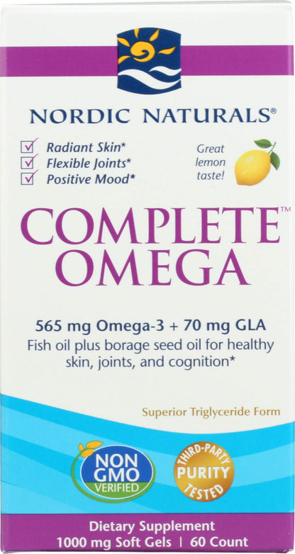 Omega Complete Lemon Nordic NaturalsBuy Supplements Australia