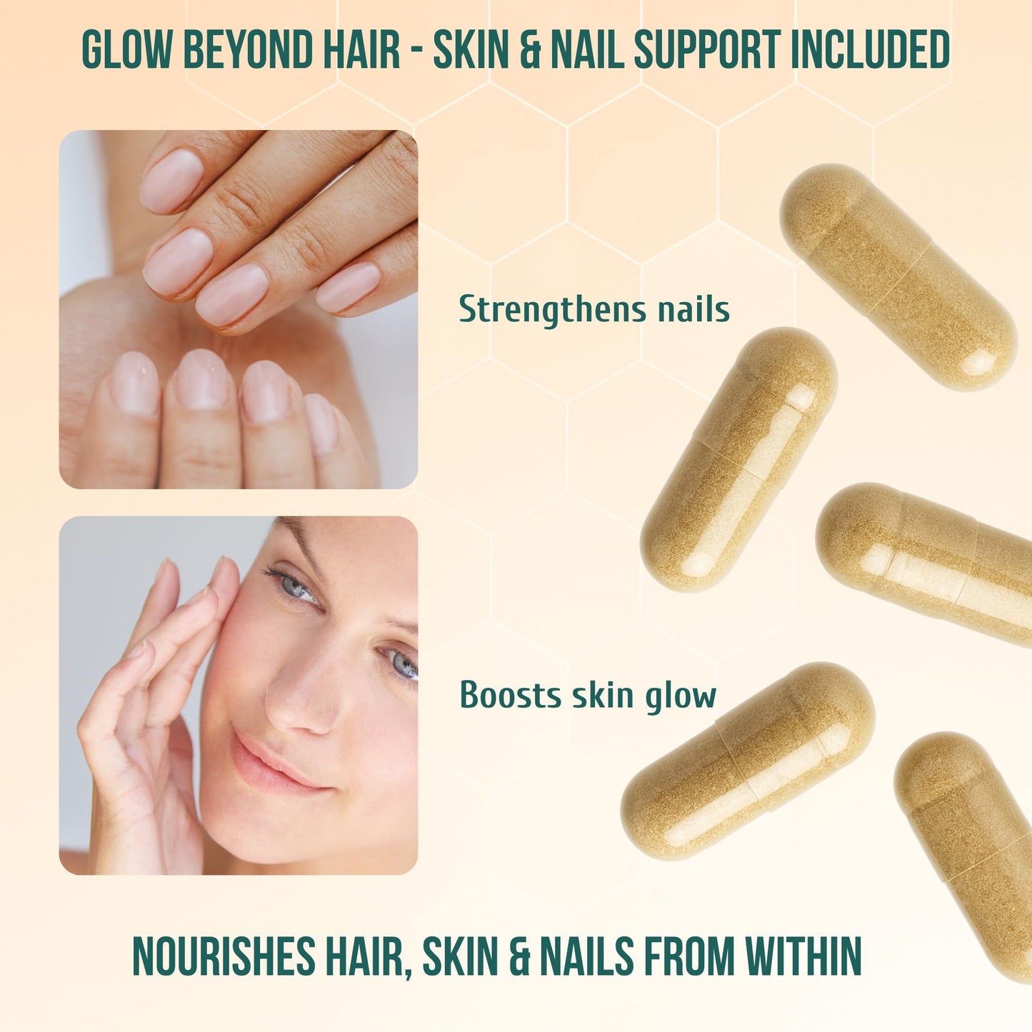 Project Anti-Aging Menopause Hair Don’t Care – Hair Growth Vitamins for Women 40+ to Support Thinning, Volume, Skin & Nails – Nutrient-Rich Supplement for Stronger, Fuller – Visible Results Project Anti-AgingBuy Supplements Australia