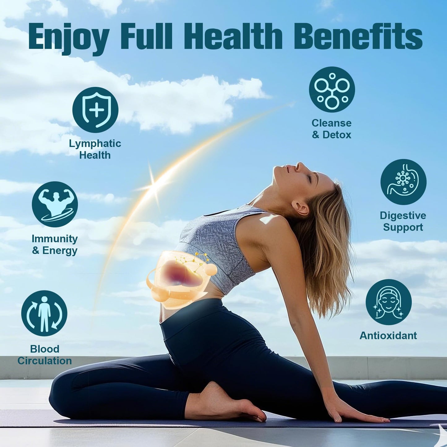Liposomal Lymphatic Drainage Drops - 11 In 1 Organic Lymphatic Drainage Supplement with Burdock Root, Echinacea, Elderberry, Calendula, Cleavers Herb, Dandelion Supports Lymphatic Health 2 FL.OZ Totaria buy supplements Au