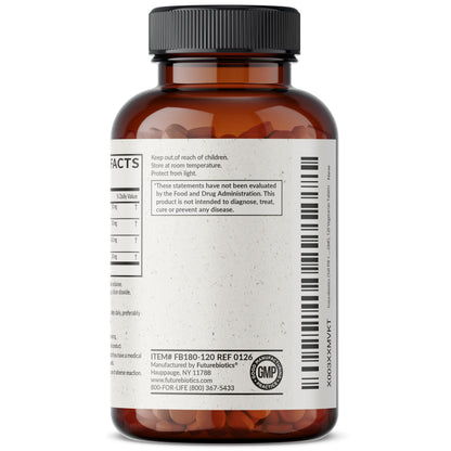 Futurebiotics Chill Pill + Ashwagandha, Rhodiola, St. John’s Wort, & L-Theanine - Non-GMO, 120 Vegetarian Tablets