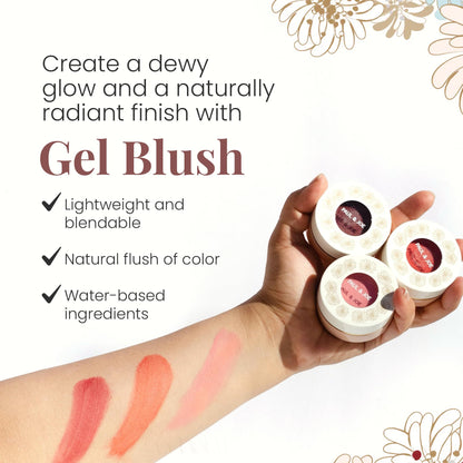 Paul & Joe Gel Blush, Bright and Buildable Blush Makeup, Water-Based Gel Makeup Blush with Hydrating Oils for Dewy, Radiant Finish, Garnet and Wine Red Cheek Tint, 05 Sommeliere, 0.71 oz Paul & JoeBuy Supplements Australia